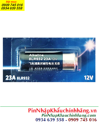 Pin 12v A23; Pin Remote điều khiển 12v Philips A23, 23A, 8LR932 Alkaline chính hãng (Nội địa Trung)